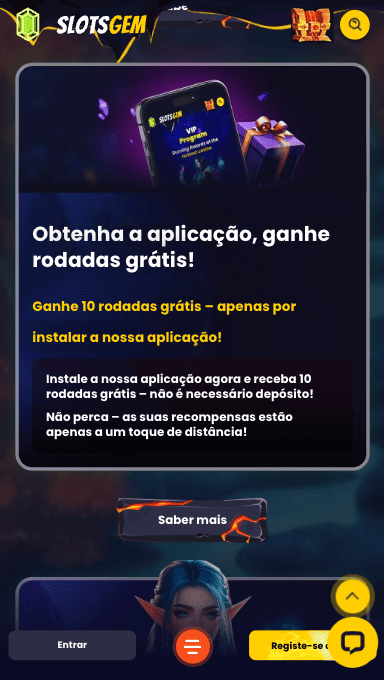 Welcome bonus Slotsgem PT